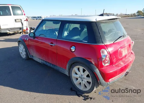 2006 Mini Cooper S from USA, damaged, VIN WMWRE335X6TN25797